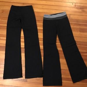 PH8 Flared and Fitted Black Workout Pants!